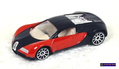 Hot Wheels Bugatti Veyron [Black/Red] 1st Edition - New/Loose/Rare [E-808] • $64