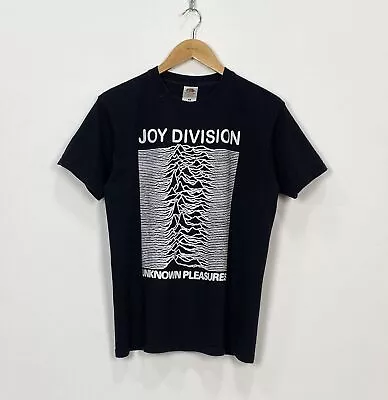 Vintage Joy Division Unknown Pleasures T Shirt Men’s Size M Black Post Punk... • $31.62