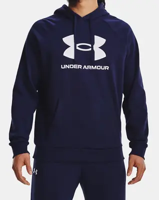 UA Mens Under Armour Rival Fleece Sweatshirt Jacket Hoody New With Tags • $32.88