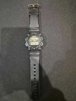 Casio G-Shock Special Color Black/Gold Digital Watch DW9052GBX-1A9 • $60