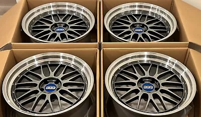 BBS LM 20x10 +22 20x11 +24 5x112 Diamond Black Wheels For F90 M5 G8X M2/M3/M4 • $7470