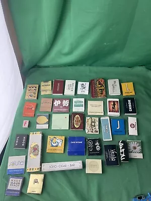 VTG Match Book Lot 36 Count Hotels Clubs Restaurant & More • $15.99