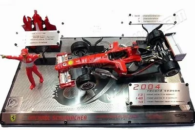 Schumacher 1/18 Hot Wheels 2004 All Time Records F1 Cart Indy Irl Nascar Sealed! • $1500