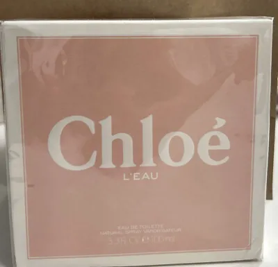 Chloe L'eau Perfume 3.3 Oz EDT Spray For Women By Chloe • $90