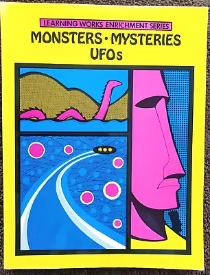 Monsters* Mysteries* UFOs - Learning Works Enrichment Series -Teacher Supplement • $3.99