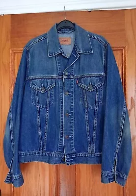 Levi's Vintage Denim Trucker Jacket 70500 04 Size Large  • £24.99