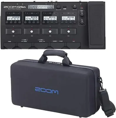 Zoom G5n Guitar Multi-Effects Processor & Zoom CBG-5N Case • $423