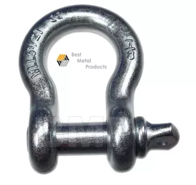 (4) 7/8“ Screw Pin Anchor Shackle Clevis Rigging Jeep Off-Road Truck 0900128 • $40.90