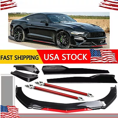 For Ford Mustang Front Bumper Lip Splitter/ Spoiler /Body Kit Side Skirt • $59.99