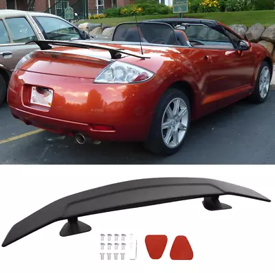46  GT-Style Rear Trunk Spoiler Wing Matte Black For Mitsubishi Eclipse Spyder • $89.19