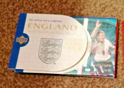 2 X Packets Of Upper Deck England1997 Who Will You Get???  • £22.99