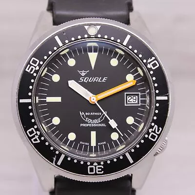 Squale 1521 Professional Men’s Automatic Watch W/date 3670 • $699.99