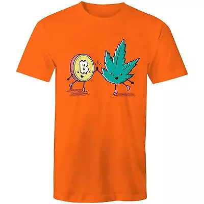 Men's 420 Bitcoin T-shirt • $34.95