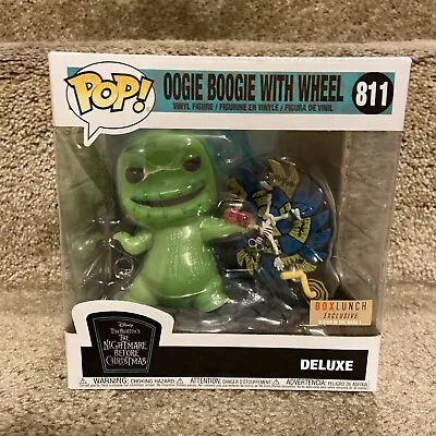 Oogie Boogie With Wheel #811 ~ Funko Pop Nightmare Before Christmas Box Lunch • $60