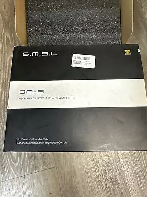 S.M.S.L DA-9 Bluetooth 5.0 NJW1194 Hi-Res Audio Power Amplifier Ships From USA • $145