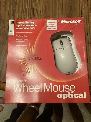 New Sealed Microsoft IntelliMouse New Sealed Wheel Mouse Optical • $35