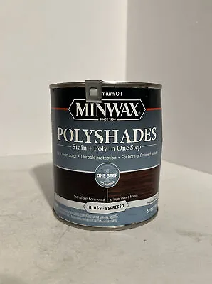 Minwax PolyShades Wood Stain + Polyurethane Finish 1 Quart Of EspressoGloss. • $28.99