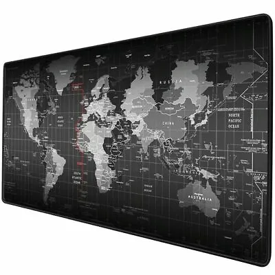 Extended Gaming Mouse Pad Large Size Desk Keyboard Mat 900MM X400MM/800MM X300MM • $4.46