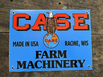 Case Farm Machinery Vintage Porcelain  Sign • $15.50