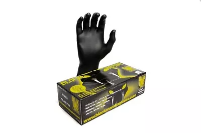 $17.98 • Buy Black Mamba Super Strong Nitrile 100 Glove BOX (LARGE)(Open Box)