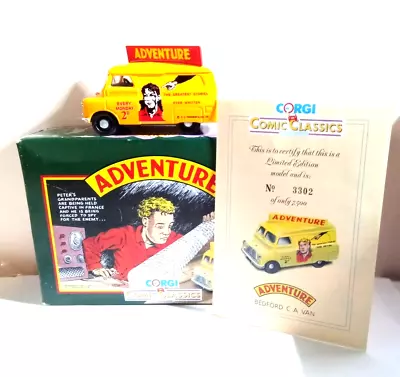 £7.50 • Buy Corgi Comic Classics 1:43 Scale Bedford Ca Van - Adventure Comic - 98754 - Boxed