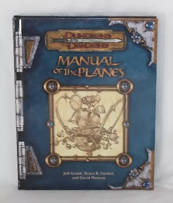 Manual Of The Planes D&D Dungeon & Dragons WOTC 2001 Jeff Grubb Cordell HB • $49.95