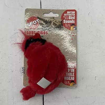 SPOT Song Birds Assorted Birds Motion Activated Sound Small Cat Toy Catnip NEW • $7