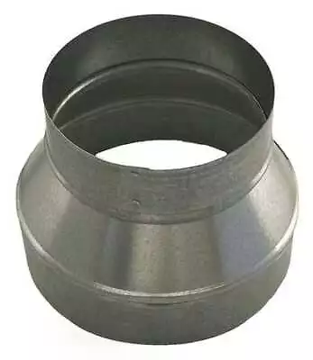 Greenseam Grr14p10pga26 Round Reducer 14 In X 10 In Duct Dia Galvanized • $25.55