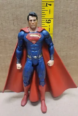 DC Comics Movie Masters Man Of Steel Movie Superman 6” Action Figure Mattel 2013 • $9