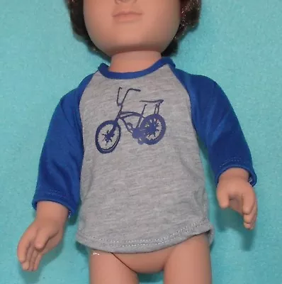 Madame Alexander My Life 18  Doll Bicycle Shirt - New!! • $5.99