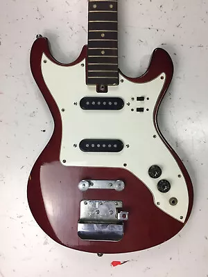 [Project] Thomas By Kiso Suzuki Electric Guitar (Red) - Missing Parts • $28