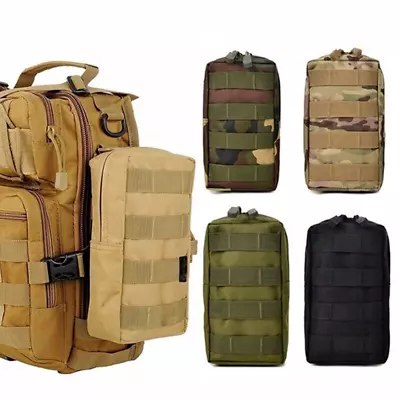 Tactical Molle Pouch Compact Utility Gadget Tools Organizer Waist EDC Pouch Bag • $9.99