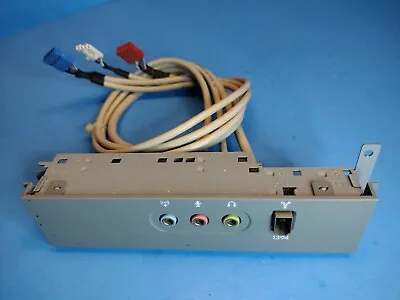 Compaq Presario SR Series Tower Case Firewire 1394 Audio Jack Front I/O Panel • $7.65