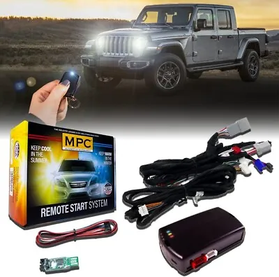 MPC Remote Starter Kit For 2018-2023 Jeep Wrangler & 2018-2023 Gladiator || 100% • $222.30