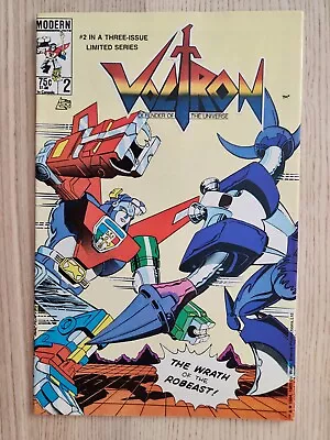 Voltron #2 Modern Publishing Comics 1985 High Grade Copy • $6.99