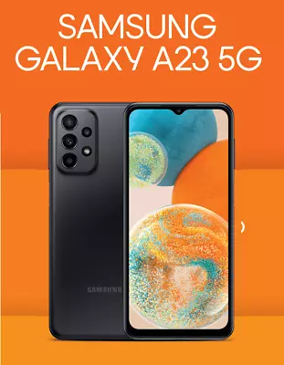 Samsung Galaxy A23 A236U 5G 64GB 6.6 Inch Fully GSM Unlocked Black Smartphone • $149.99