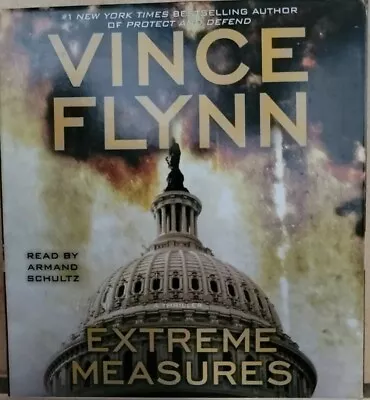 Extreme Measures By Vince Flynn (2008 5 CD Abridged) NEW SEALED FREE SHIPPING  • $10.49