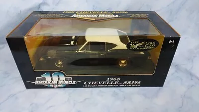 American Muscle 1/18 Chevelle Ss396 1968 Minicar Diecast Metal • $139.57