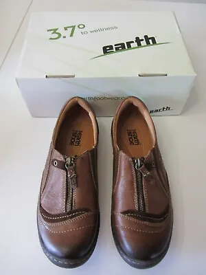 Earth Shoes Intone Ochre Nature Calf Vintage Size 9 • $35