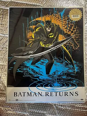 16 X20  LPA 1990's Batman Returns Movie Poster Sealed Ready To Hang • $67.92