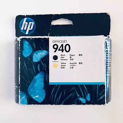 2012 Genuine HP 940 C4900A Black And Yellow Printhead OEM NEW Sealed • $43.95