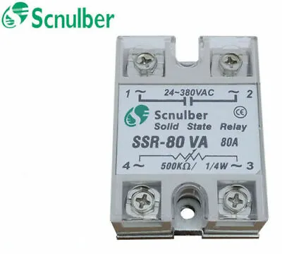 SSR-80VA 80A Potentiometer Control AC Single Solid State Relay Voltage Regulator • $32.30