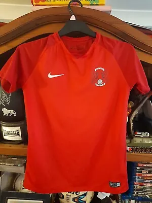 £19.99 • Buy NIKE Dri-Fit Kids Leyton Orient FC Red Shirt Size 12-13yrs USED 18 INCH PIT-PIT 