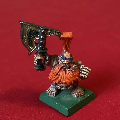 Dwarf Gotrek Troll Slayer Hero Metal OOP Warhammer Fantasy (IR555) • £29.99