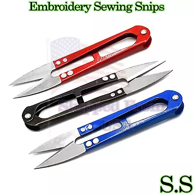 3 Mini Scissors Handheld Snips Sewing Embroidery Thread Wire Trimmer Cutter Tool • $7.99