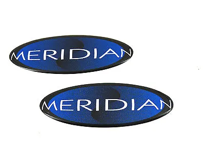 2 X Genuine New PEUGEOT MERIDIAN DOOR BADGE Side Emblem 306 1993-01 SED Edition • $19.04