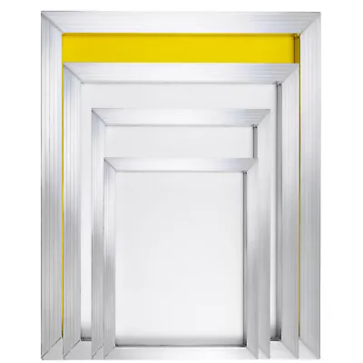 £40.85 • Buy VEVOR Aluminum Silk Screen Frame Set Screen Printing 43T 64T 92T 110/160/230Mesh