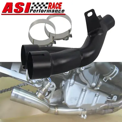 Exhaust Muffler Eliminator Middle Y Pipe S/S For 2006-2017 2008 Yamaha R6 YZF R6 • $59.99