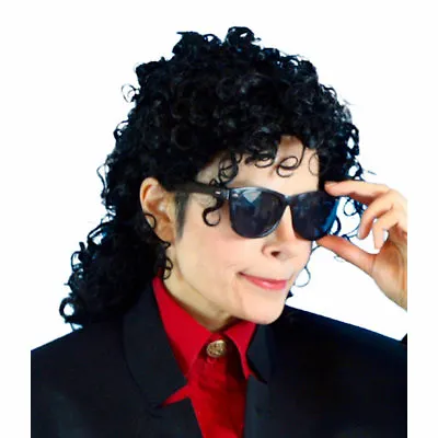 Michael Jackson 90's Wig Men's Fancy Dress Costume Accessory Wig • $44.95