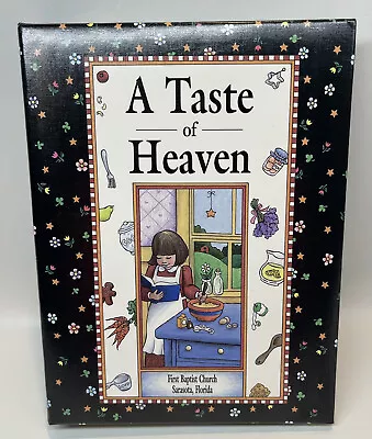 Vtg 1999 A Taste Of Heaven Cookbook Women 1st Baptist Church Sarasota FL Recipes • $21.99